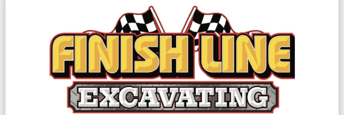 Finishline Excavation & Concrete Logo